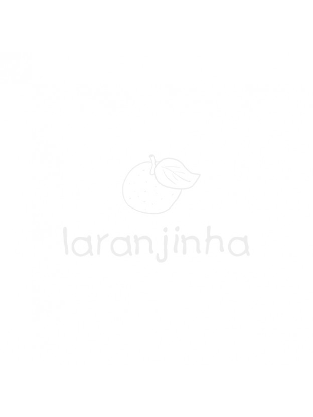 Babygrow veludo detalhes "Laranjinha"