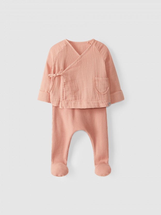 Conjunto de duas peças Conjunto de duas peças
