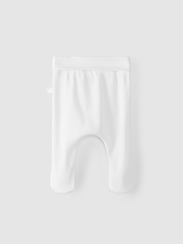 Meias calças algodão antibacteriano