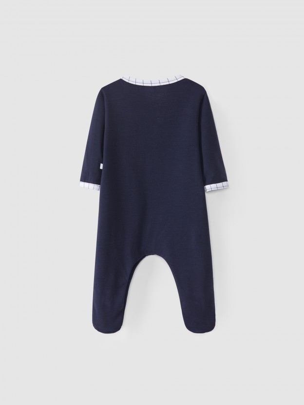 Babygrow without collar Babygrow without collar