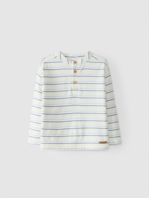 Longsleeve riscas Longsleeve riscas