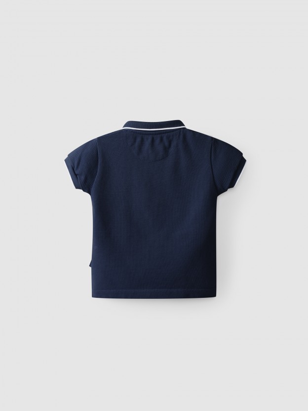 Polo em piqué Polo em piqué
