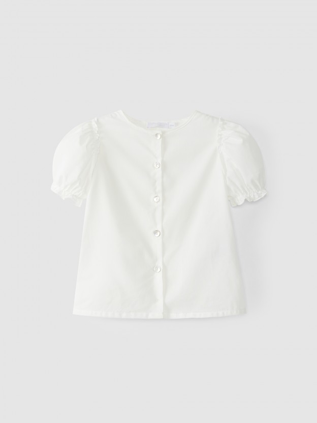 soft cotton  blouse