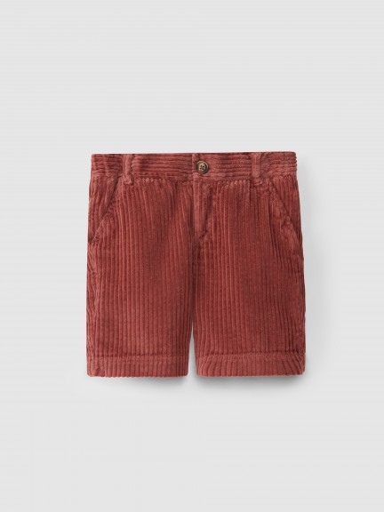 Corduroy shorts