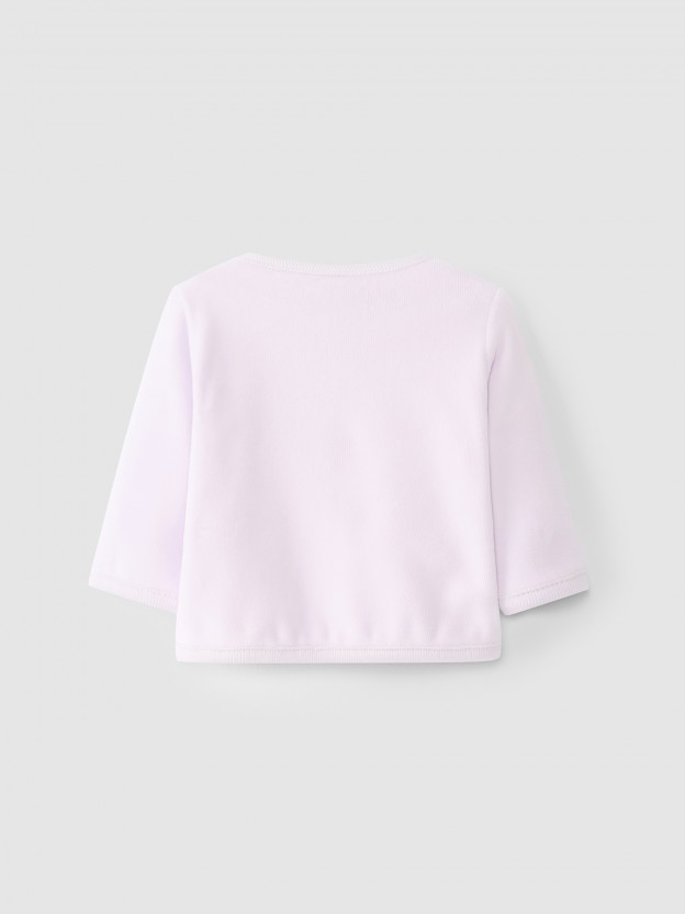 Chaqueta de terciopelo antibacteriano