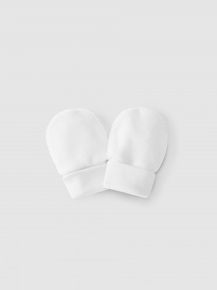 Guantes de terciopelo con detalle de piq