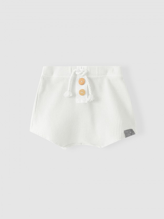 Kit deux shorts en coton cannelé Kit deux shorts en coton cannelé