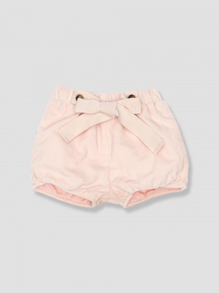 Micro corduroy shorts