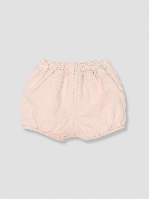 Micro corduroy shorts