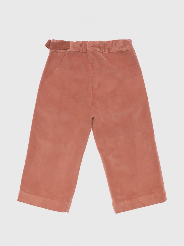 Micro corduroy pants