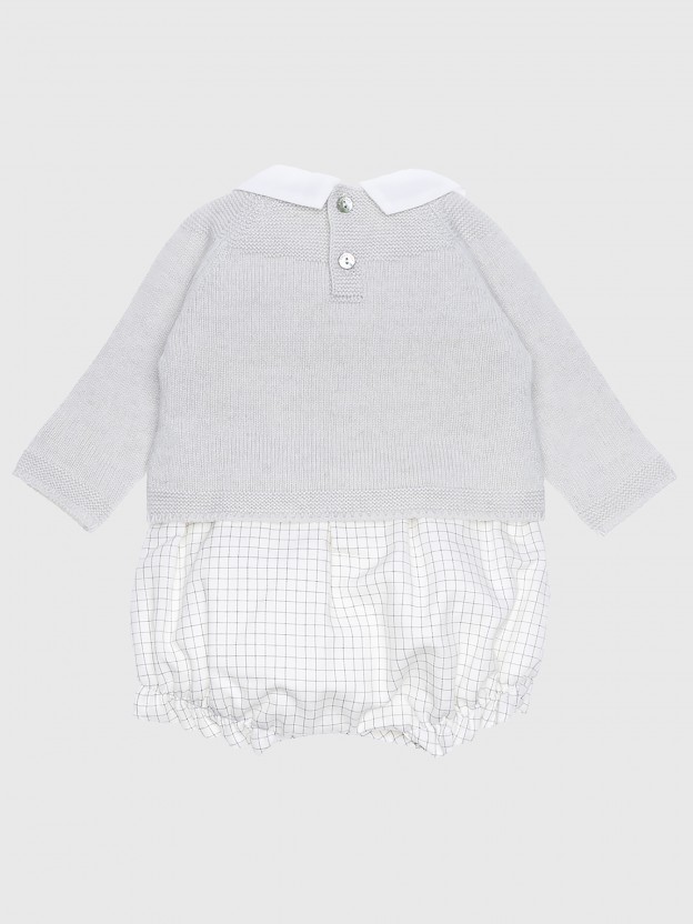 Two-in-one shortie and pullover set