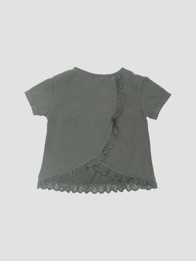 Broderie anglaise t-shirt