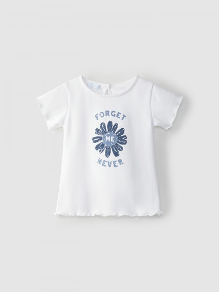 T-shirt "Forget me never"