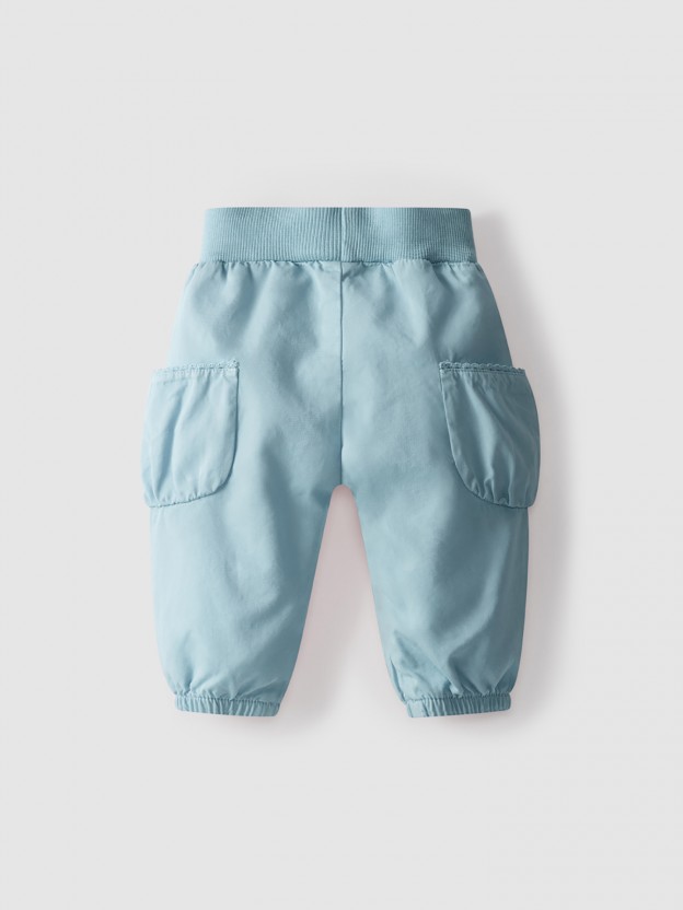 Pants with side pockets