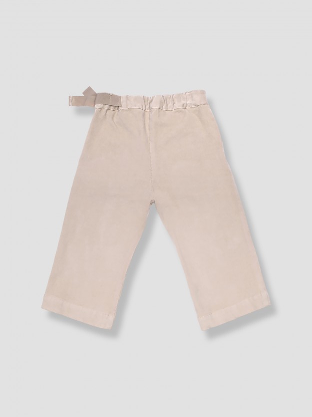 Micro corduroy pants