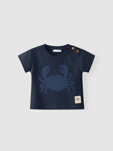 T-shirt crabe