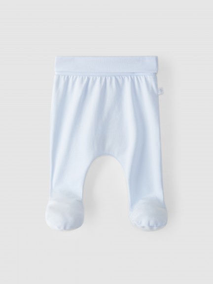 Collants en coton uni