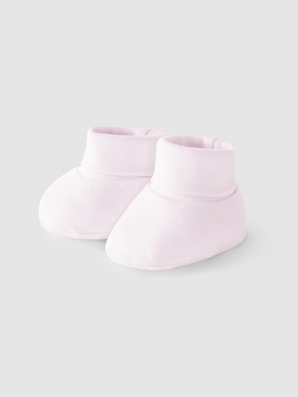 Cotton jersey booties