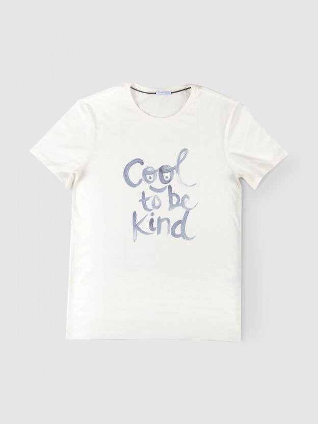T-shirt "Cool to be kind" Dia do pai