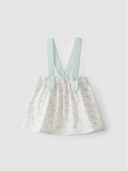 Skirt with straps