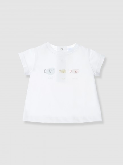 Camiseta familia de peces