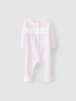 Kleding Meisjeskleding Babykleding voor meisjes Pyjamas & Badjassen Babygrow à nervures et broderie Laranjinha   Laranjinha Vêtements 