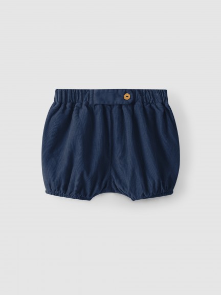 Micro-corduroy shorts