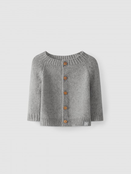 Gilet tricot  col rond
