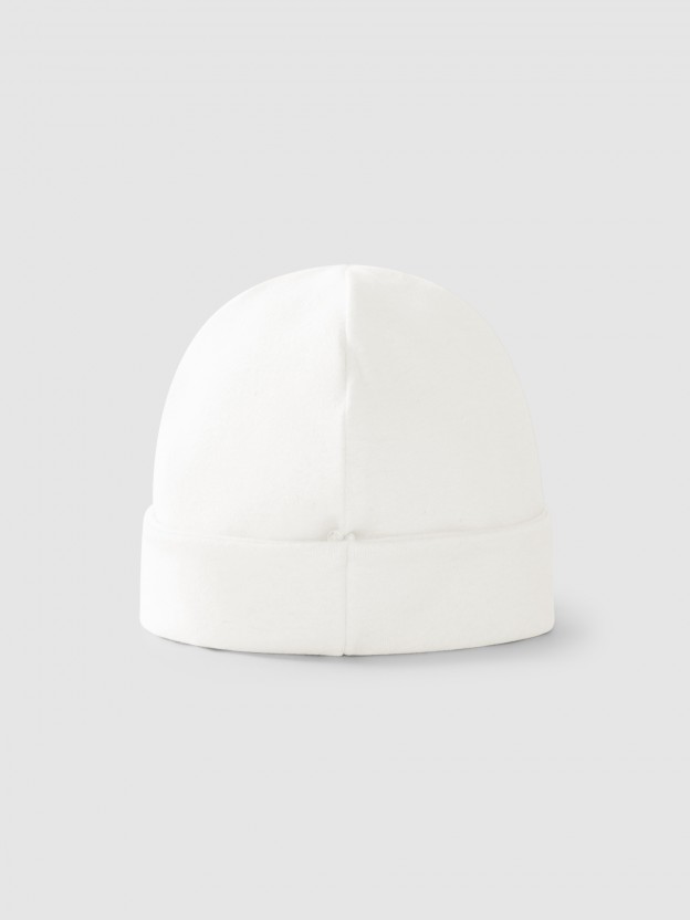 Cotton-blend hat