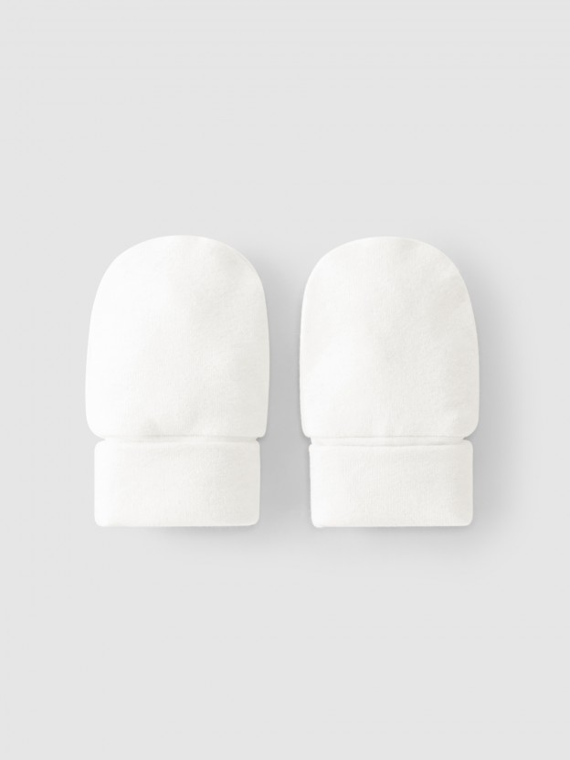 Cotton blend gloves
