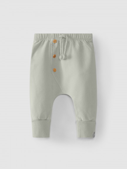 Pants in carded plush