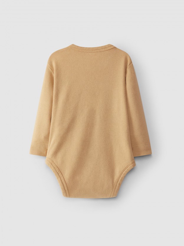 Collarless bodysuit