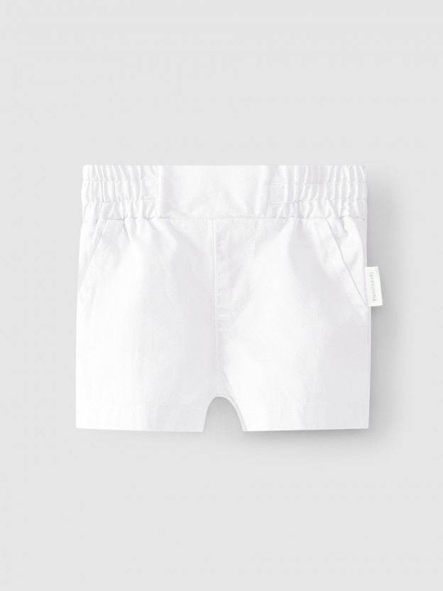 Plain pull-up shorts