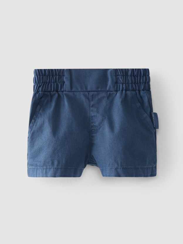 Pantalones cortos pull-up lisos