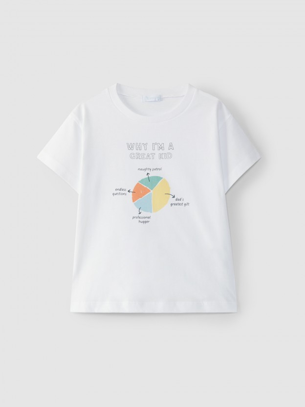 T-shirt « Why I m A Great Kid » Fête des Pères