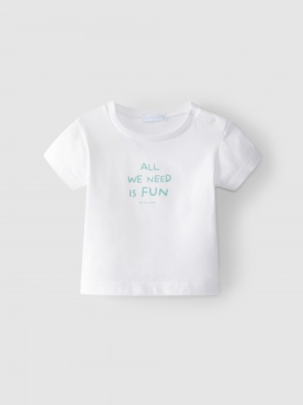 T-shirt « All we need is fun »