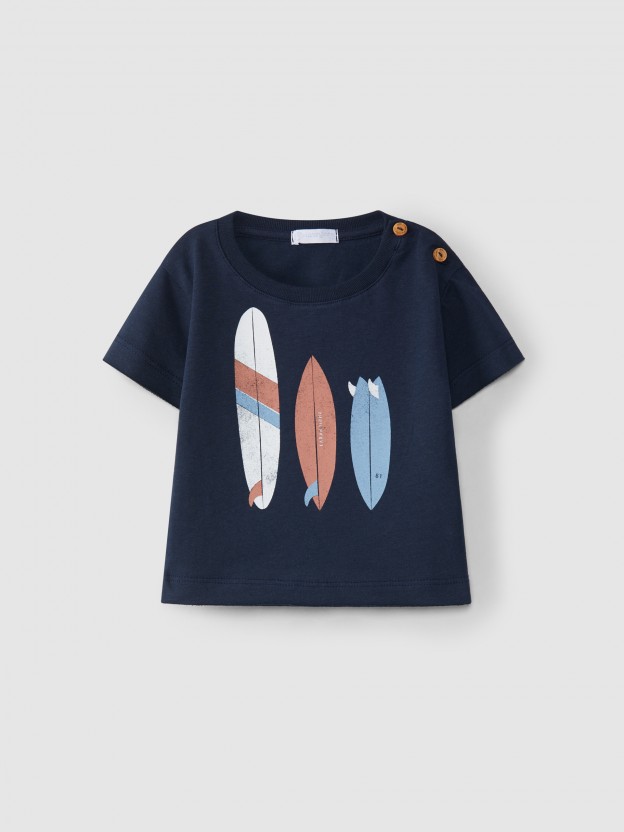 Camiseta tablas de surf