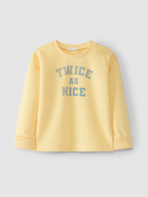 Sweatshirt Twice as Nice