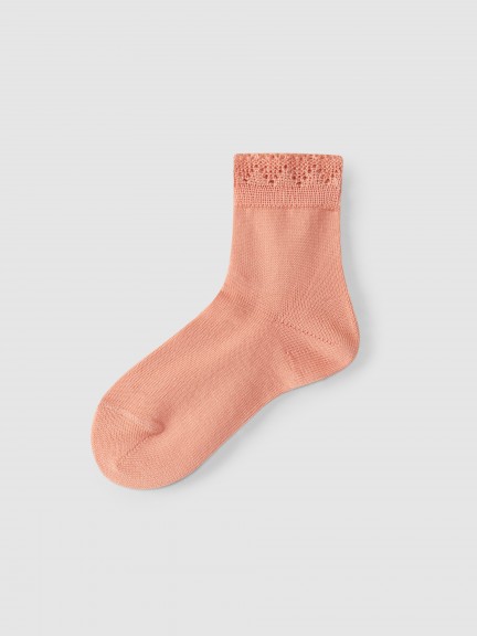 Condor lace-cuffed mini socks