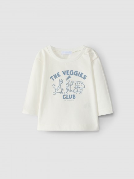 Manga larga "The Veggies Club"