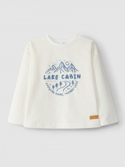 Longsleeve "Lake Cabin"
