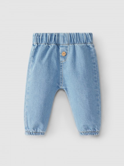 Pantalon pull-up en jean