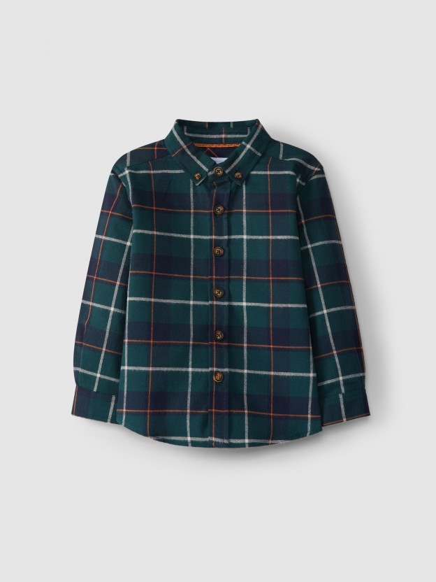 Chemise carreaux