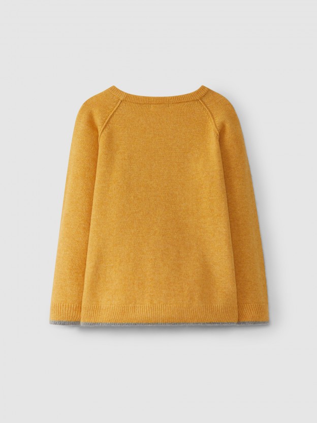 Pull tricot  col rond