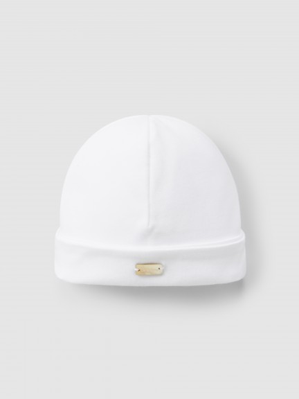 Plain cotton beanie