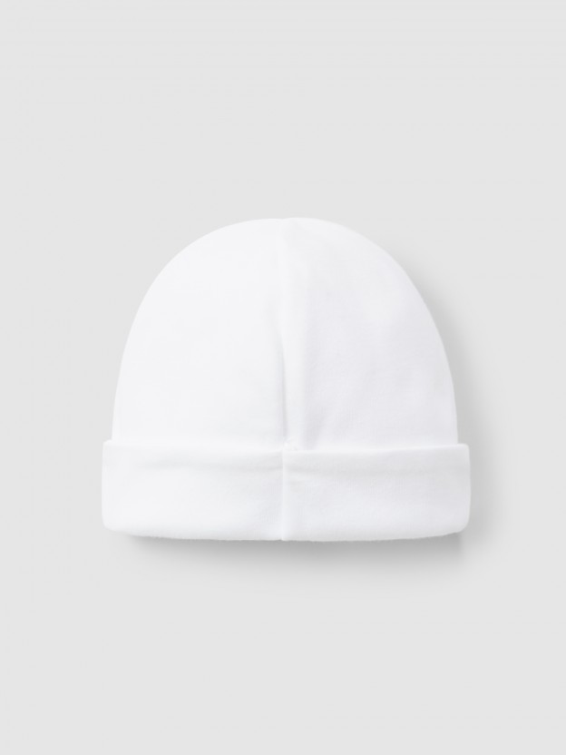 Gorro algodo liso