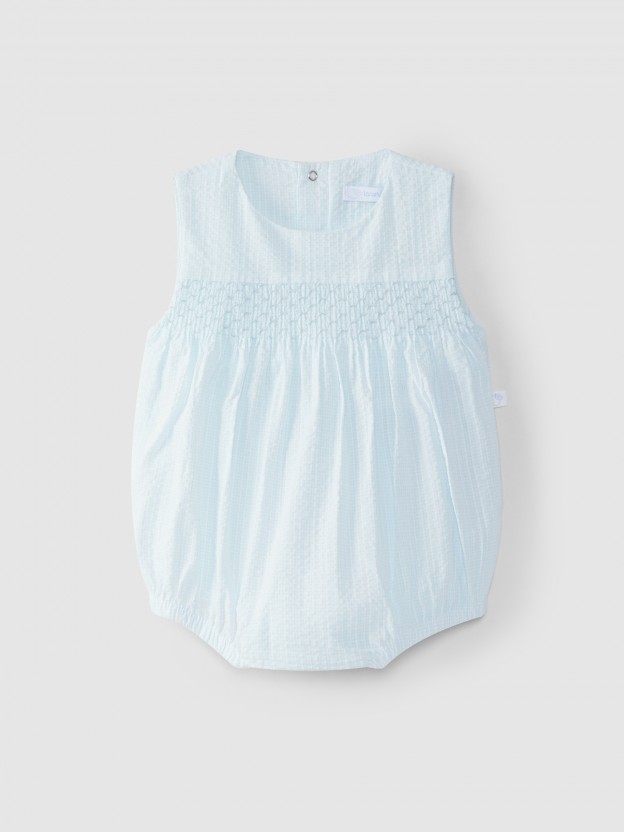 Shortie vichy with smocking