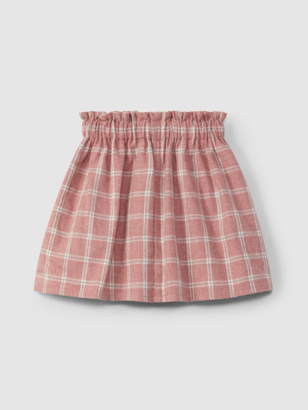 Reversible pull-up skirt