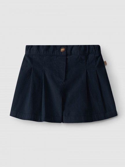 Micro-corduroy shorts