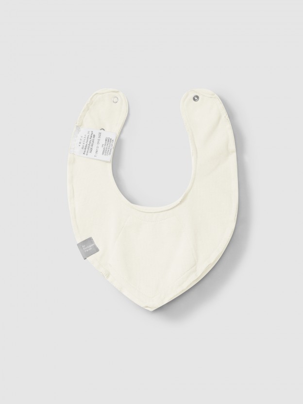 Plain jersey bib